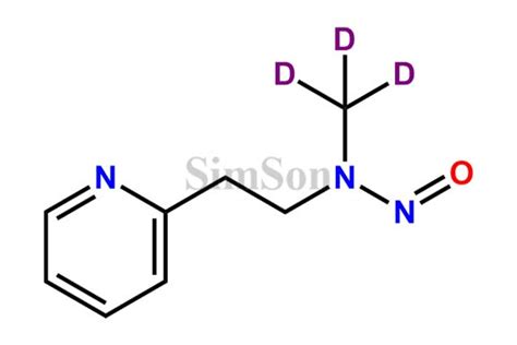 N-Nitroso Betahistine D3 | CAS No- 32635-81-7 (Unlabelled) | Simson ...