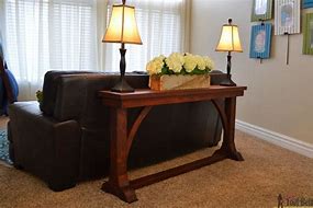 Image result for Narrow Width Sofa Table