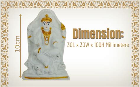 Buy HEENA Home Decor Lord Dakshinamurthy Statue polyresin White Colour ...