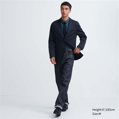 Uniqlo Outerwear India Website - Uniqlo Comfort Blazer Jacket Men Dark Gray