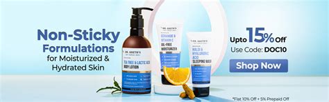 Moisturizers - Dr Sheth's