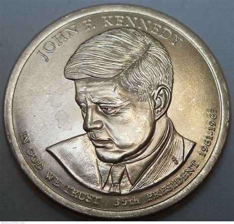 1 Dollar 2015 P - John F. Kennedy, Dollar, Presidential Series (2007 ...