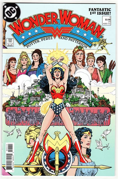 Wonder Woman #1 Facsimile Edition (1987) ITC232 | Comic Books - Copper ...