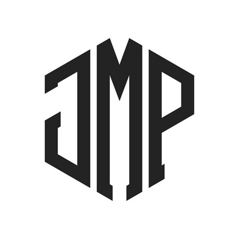 Design du logo JMP Lettres initiales Logo du monogramme JMP en ...
