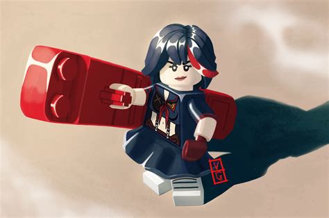 Matoi Ryuuko :: Ryūko Matoi :: Kill la Kill :: Kill la Kill (Убей или умри) :: lego art ...