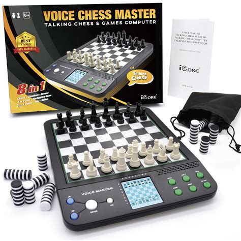 iCore Electronic Chess Set - Teach and Play with The Smart Chess ...