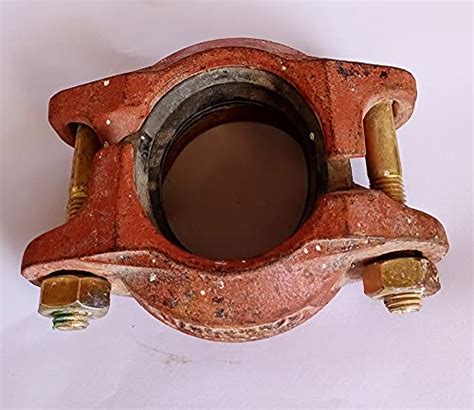 Victaulic 2'' 60.3mm 107N Firelock Rigid Coupling Pipe Fitting : Amazon ...