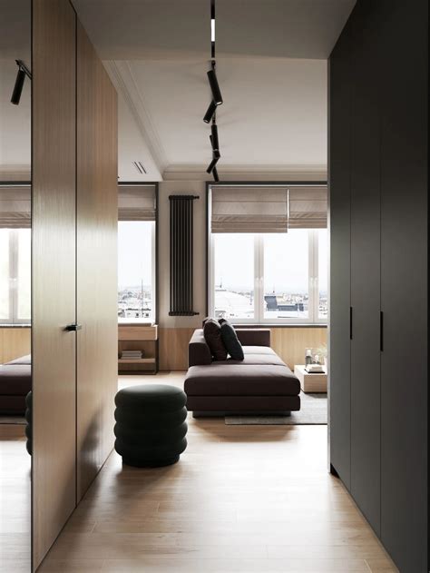 66平两房的中古与现代日式相结合的舒适家_峰光无限装饰-站酷ZCOOL