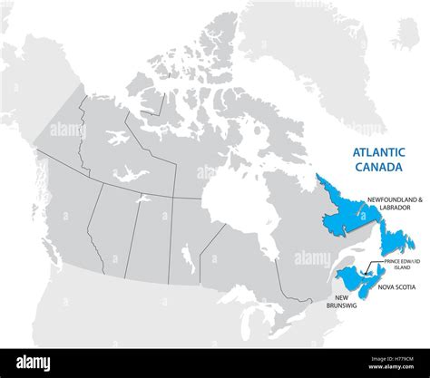 Canada maritime Stock Vector Images - Alamy