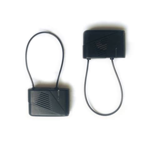 EAS Super Tag Black Mini Loop Clothing Security Tag - Anti-Theft EAS ...
