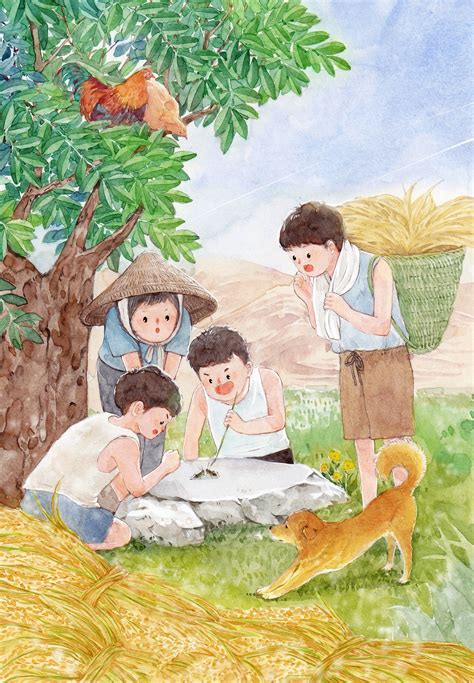 儿童文学封面插图两幅|插画|儿童插画|马豆子 - 原创作品 - 站酷 (ZCOOL)