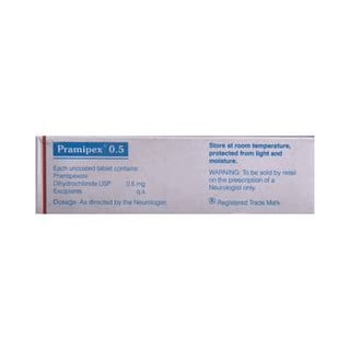 Pramipex 0.5 Tablet: Uses, Side Effects, Price & Substitutes