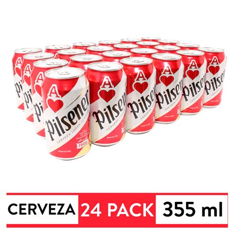 Cerveza Pilsener en Lata 24 Pack - 355 ml - Maxi Despensa | Salvador