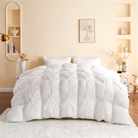 Alwyn Home Soft Breathable Blanket Warm Pinch Pleat Feather Down ...