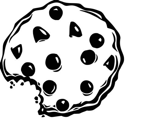 Chocolate Chip Cookie Drawing at PaintingValley.com | Explore ...