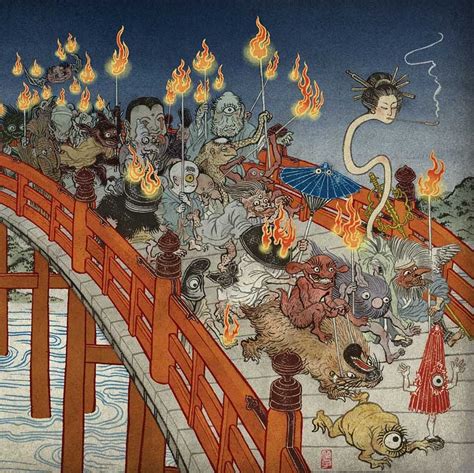 Japanese Lightning Yokai at Alexander Hickson blog