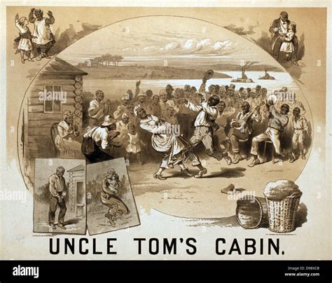 Uncle Tom's cabin c1878 Stock Photo - Alamy