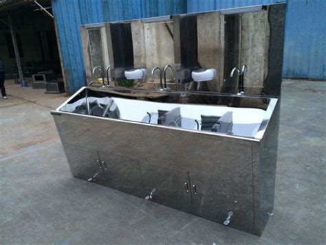 不锈钢洗水池商用不锈钢水池柜 酒店厨房水槽洗菜柜体洗手池-阿里巴巴