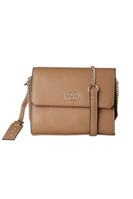 Allen Solly Women's Solid Sling Bag,Tan : Amazon.in: Fashion