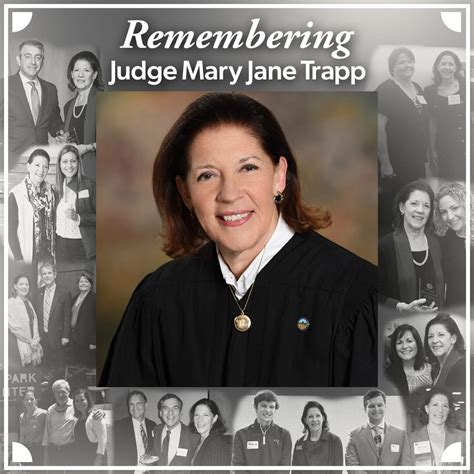 Legal Aid mourns loss of Judge Mary Jane Trapp - Legal Aid Society of ...