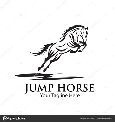 Horse Logo Designs Concept Stock Vector by ©onenine19 246670920