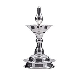 Joyalukkas Divino Silver Collection .925 Sterling Silver Lamp : Amazon ...