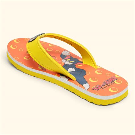|Buy Beautiful Mustard Tom & Jerry Ultra-Light Slippers For Kids|Daily ...