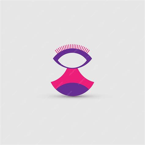 One eye symbol company logo | Premium Vector