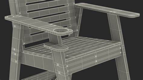 3D model Sentry Lifeguard Chair 42 inch | 3D Molier International