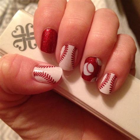 baseball nail wraps