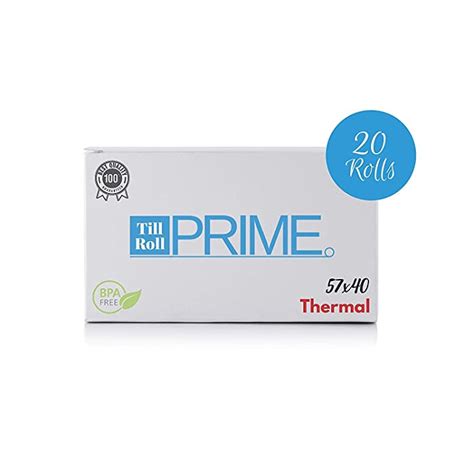 Buy 57 x 40 Thermal PDQ Credit Card Machine Till Roll Receipt Paper ...