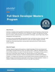 Image result for Edureka Full-Stack Developer