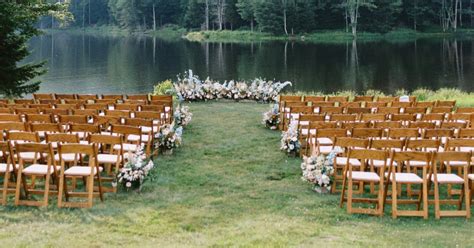 A lakeside garden party wedding in the heart of the Catskills ...