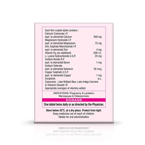 Buy Calcium Supplement - Calcimax 500 Tablet| Vitabiotics