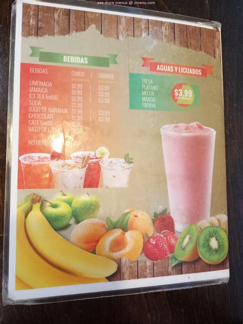 Online Menu of Lira's Restaurant Restaurant, Laredo, Texas, 78040 - Zmenu