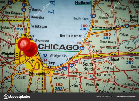Chicago Map Stock Photo by ©aallm 393703874