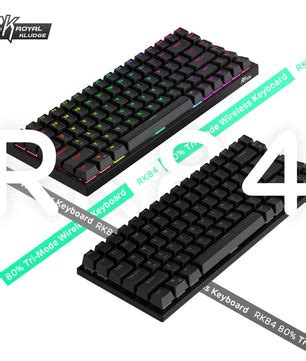 RK84 Royal Kludge 75% Wireless Mechanical Keyboard – Credkeys