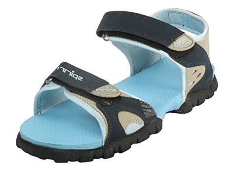 Spinn Men's Blue Synthetic Leather Sandals (7 UK) : Amazon.in: Fashion