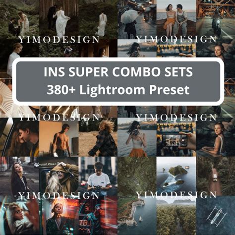 380+ Super Combo Adobe Lightroom Preset Desktop & Mobile (INS Lightroom ...
