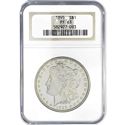 1895 Proof Morgan Silver Dollar | GoldStandardX