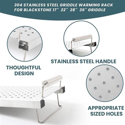 15 L to 25 L Grill Warming Rack for Blackstone India | Ubuy