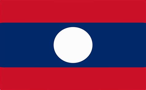 What Do The Colors And Symbols Of The Flag Of Laos Mean? - WorldAtlas
