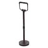 Allied Brass Pipeline Oil-Rubbed Bronze Freestanding Double Post Toilet ...