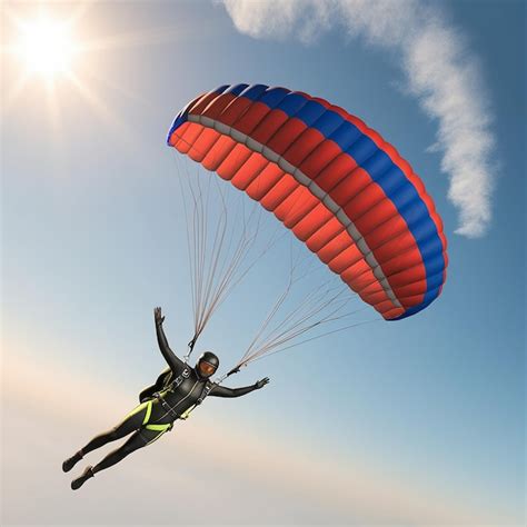 Parachuting 的图像结果