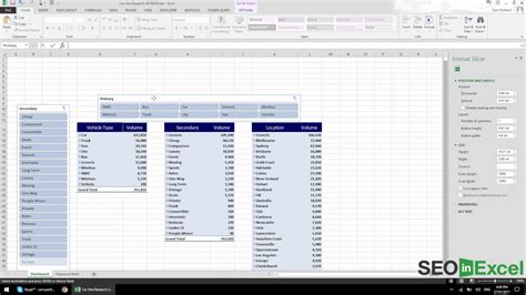 SEO gap analysis Excel spreadsheet | Smart Insights