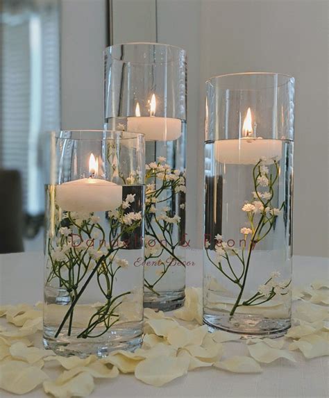 Floating Candles Wedding Aisle Decor in 2025 | Floating candles wedding ...