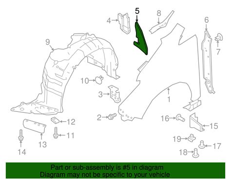2018-2025 Nissan LEAF Insulator 638A3-5SA0B | Hart Nissan of NoVa