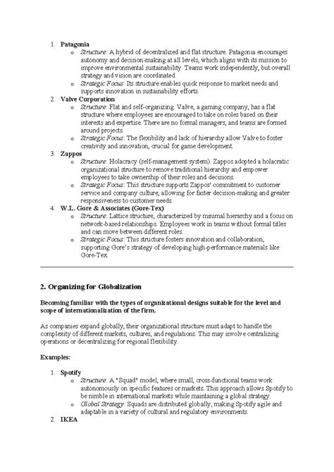 Patagonia - for students - Patagonia o Structure: A hybrid of ...
