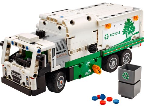 Mack® LR Electric Garbage Truck 42167 | Technic | Buy online at the ...