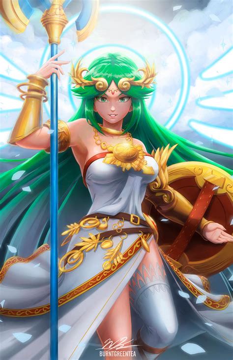 Palutena - Kid Icarus - Image by Brunt Green Tea #2940880 - Zerochan ...